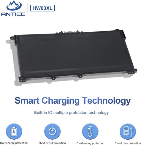 بطارية الكمبيوتر المحمول HT03XL L11119-855 لجهاز HP Pavilion 14-CE 14-CF 14-DF 15-CS 15-DA 15-DB 15-DW 17-CA 17-by Series 15-CS0053CL 15-DA0014DX 15-DW0033NR L11421-542 L11421 -2C2 HSTNN-UB7J HT03041XL HSTNN-DB8R in Saudi Arabia