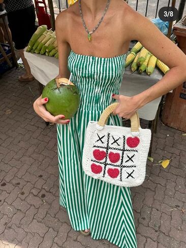 Sexy Bustier Maxi Dresses for Women – Elegant Casual Cotton Linen A-Line Strapless Dress for Vacation and Going Out in Saudi Arabia