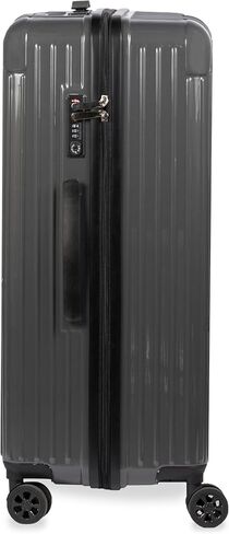 Aroma360 Hotel Collection - Durable Polycarbonate Expandable 20 inch Carry-On Luggage - High Performance 360° Spinner Wheels - Built-In Digital Weight Scale and TSA-Approved Lock - Black in Saudi Arabia