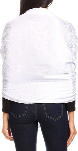 شال مسائي نسائي من Sakkas Litta، وشاح رأس ملفوف كبير ناعم لحفلات الزفاف in Saudi Arabia