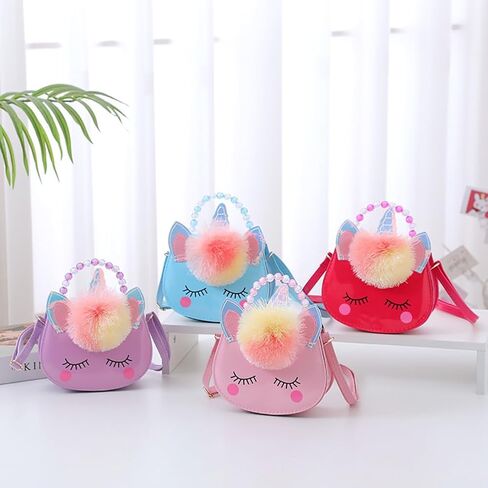 Cute Cat Purse for Teens Girls Kids Crossbody Bag Gift, White in Saudi Arabia