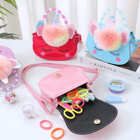 Cute Cat Purse for Teens Girls Kids Crossbody Bag Gift, White in Saudi Arabia