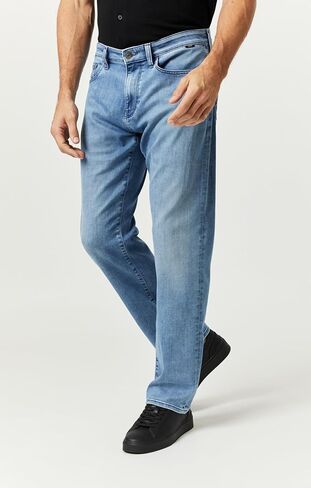 Mavi Men's Zach Regular Rise Straight Leg Jeans in Saudi Arabia