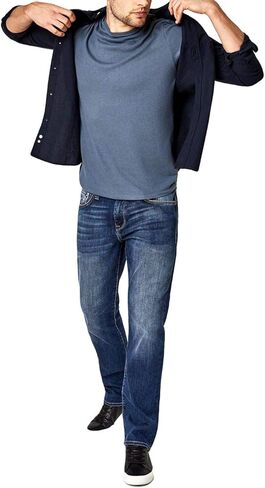 Mavi Men's Zach Regular Rise Straight Leg Jeans in Saudi Arabia