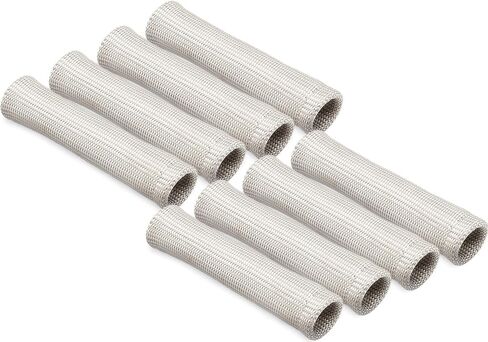 Design Engineering 010551 Protect-A-Boots Silver Angled Spark Plug Boot Protector Sleeves (Pack of 2) in Saudi Arabia