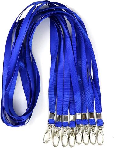 Beebel 100 Pack Bulk Lanyards Premium Lanyard with Badge Clip for ID Name Tags Badge Holders in Saudi Arabia