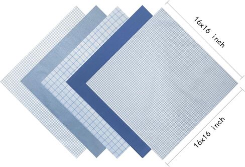 5 Pack Handkerchief Mens Cotton Luxury Hot Silver Gift Box Set, Vintage 40x40cm Fancy Design Pocket Square Hankie Gift Pack in Saudi Arabia