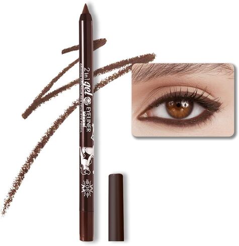 مجموعة أقلام تحديد العيون اللامعة 6 قطع من evpct delineadores de colores para ojos lapiz de ojos negro a prueba de agua الوردي الوردي والأحمر والبرتقالي والأرجواني المعدني الملون السائل للعين مجموعة للنساء مقاومة للماء in Saudi Arabia