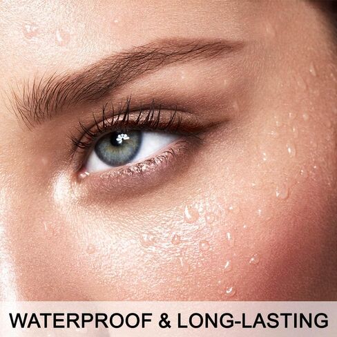 مجموعة أقلام تحديد العيون اللامعة 6 قطع من evpct delineadores de colores para ojos lapiz de ojos negro a prueba de agua الوردي الوردي والأحمر والبرتقالي والأرجواني المعدني الملون السائل للعين مجموعة للنساء مقاومة للماء in Saudi Arabia