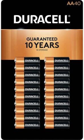 Duracell AA Alkaline Batteries 1.5v (2 Pack) MN1500 (LR6) in Kuwait