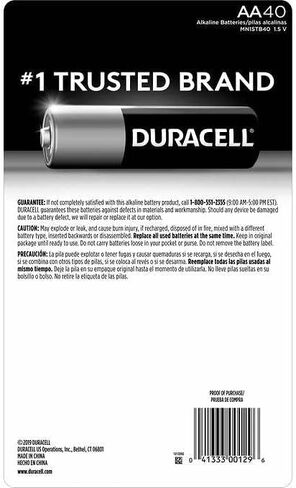 Duracell AA Alkaline Batteries 1.5v (2 Pack) MN1500 (LR6) in Kuwait