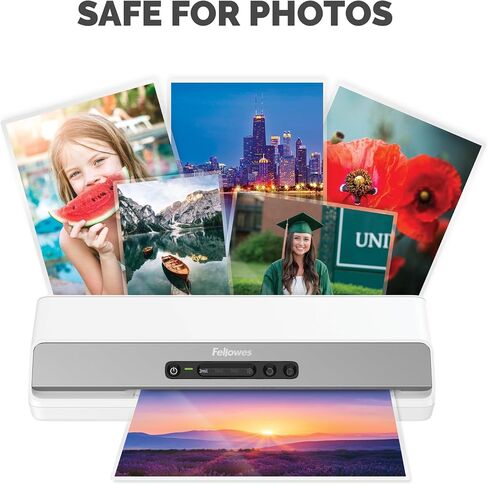 Fellowes Thermal Laminating Pouches, 5mil Letter Size Sheets, 9 x 11.5, 100 Pack, Clear (5743501)  in Saudi Arabia