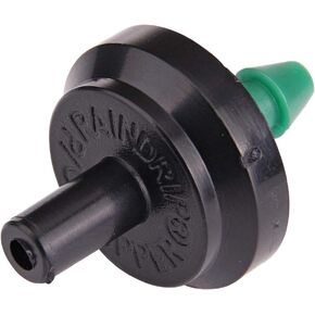 Raindrip PC8050B Pressure Compensating Dripper, 50-Pack, Black