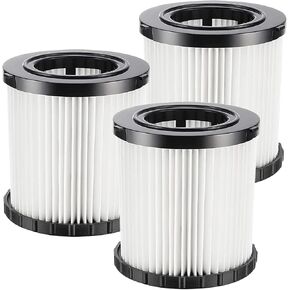 DCV5801H HEPA Replacement Filter for DeWalt DCV580 & DCV581H 20v Max Wet/Dry Vacuum, Washable and Reusable,2 pack