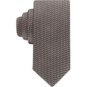 Haggar Men's Textured Tonal Pattern Self-tie Necktie