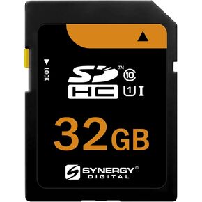 Synergy Digital 32GB, SDHC UHS-I Camera Memory Card, Compatible with Nikon D90 DSLR Digital Camera - Class 10, U1, 100MB/s, 300 Series