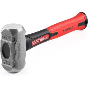 MAXPOWER 2LB Sledge Hammer, 9-1/4" Fiberglass Handle