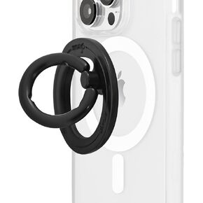 Sonix x Sanrio Magnetic Phone Ring for MagSafe iPhone 15, 14, 13, 12 Series, Grip Holder with Finger Ring and Phone Stand - Kuromi
