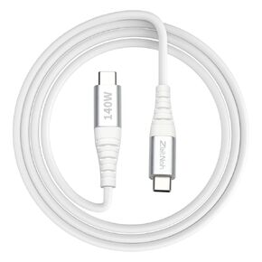 ZeitNah USB C to USB C Cable (140W 3.3ft 2Pack), USB 2.0 Type C Fast Charging Cable, for iPhone 15/15Pro/15ProMax/15Plus, MacBook Pro, Galaxy S23+/S23 Ultra/S22, Google Pixel, and More
