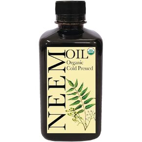 Neem Oil for Skin and Hair: Certified USDA Organic, Extra Virgin, Cold Pressed (4 oz) in Saudi Arabia