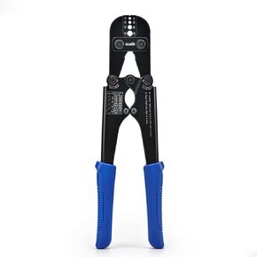 iCrimp Wire Rope Crimping Tool with Wire Rope Cutter and 375pcs Sleeve Kit, Fishing Crimping Tool IWS-1608M & CWR-60