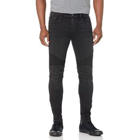 Hudson Jeans Men's Ethan Biker Skinny, Deep Soul Camo, 30