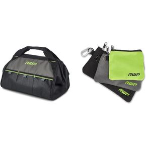 AWP 13 Inch Tool Bag with Apex Handle Design, Sub-Compact Size, Water-Resistant Construction