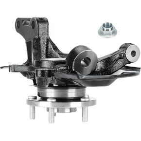 Front Steering Knuckle & Wheel Bearing Hub Assembly Left+ Right Fit for Toyota Camry 2.5L 3.5L 2007-2017, Fit for Lexus ES350 2007-2012, 2pcs
