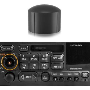 RDBS 6 PCS Stereo Radio Volume Control Knobs Kit OEM Replacement for GMC Cadillac Chevrolet