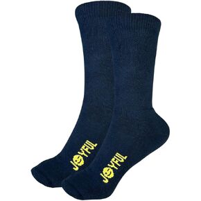 جوارب رياضية قطنية ملونة | مريحة وسميكة وناعمة وداعمة (3 عبوات) in Kuwait