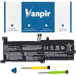 VANPIR L16C2PB2 Laptop Battery Compatible with Lenovo IdeaPad S145-14API/15API 320-14AST/14IAP/14IKB 320-15ABR/15AST/15IAP Series Notebook L16S2PB1 L16C2PB1 L17L2PF1 L17M2PB7 L16L2PB2 L16M2PB2