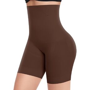 Shapewear Shorts Tummy Control for Women High Waisted Body Shaper Underwear Slimming Slip Shorts Under Dresses