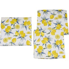 Lippert Vinyl Tablecloth/Bench Cover Set for Camping and Picnics with 100% PEVA Material, Waterproof and Stain-Resistant Fabric