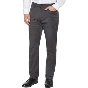 English Laundry Mens 5 Pocket Midway Pant (Forged Iron, 38W x 32L)