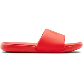 Under Armour Men's Ansa Fixed Strap Slide Sandal, (008) Black/Colorado Sage/Green Screen, 13