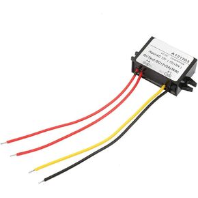 Yosoo Health Gear Ac to Dc Converter 12v، محول تنحي تيار متردد 10-28 فولت إلى تيار مستمر 12 فولت، وحدة تحويل تيار متردد إلى تيار مستمر مقاومة للماء، وحدة إمداد طاقة محول تنحي 3a 5a (5A)