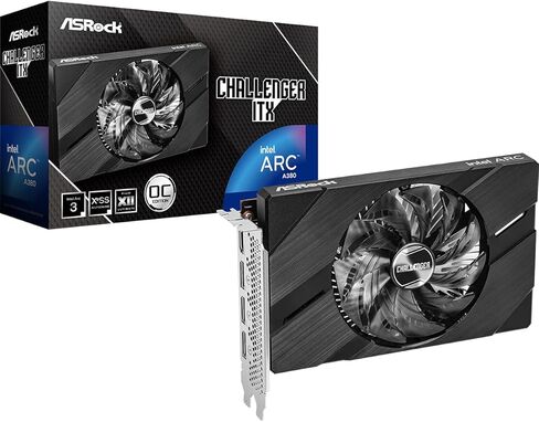 اسروك بطاقة رسومات انتل ارك 3 A380 تشالنجر ITX 6GB GDDR6 OC الكيميست in Saudi Arabia
