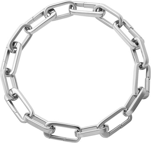 SCAMPER & CO .925 Sterling Silver Carabiner Charm Bracelet for Women, Rhodium/Gold Plated, Compatible Gift Charms for Her in Saudi Arabia