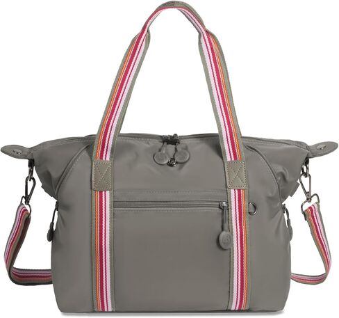 Anti-theft Nylon Tote Bag with Lock Lightweight Handbag for Women Work Bag Crossbody Travel Bag Top Handle Satchel Purse in Saudi Arabia