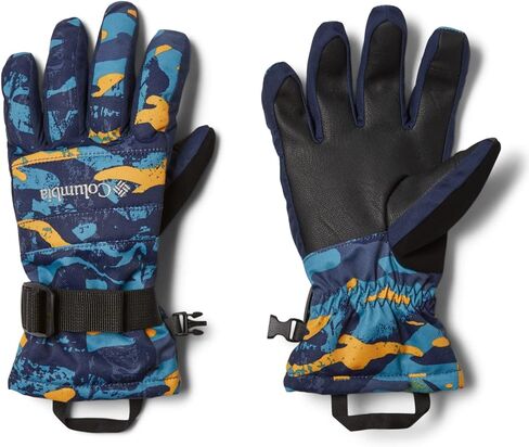 Columbia Youth Unisex Whirlibird II Glove, Night Wave Geoglacial/Night Wave, Small in Saudi Arabia