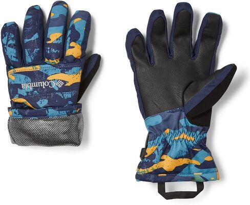 Columbia Youth Unisex Whirlibird II Glove, Night Wave Geoglacial/Night Wave, Small in Saudi Arabia