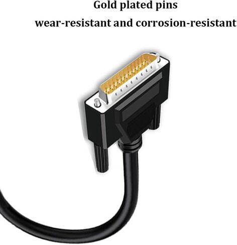 Willwewon 10Ft 3m 26AWG DB25 أنثى RS232 25 دبوس كابل تمديد تسلسلي RS232 D-SUB DB25 المسلسل إلى 25 سلك مكشوف موصل لوحة القطع in Kuwait