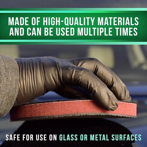 وسادة بار طين من باكس، وسادة طين متوسطة الجودة للتفصيل التلقائي، قرص طين سطحي ممتاز قطعة واحدة، وسادة شريط طين صناعي مداري مقاس 6 بوصات ووسادة طين تلميع للتفصيل التلقائي in Kuwait