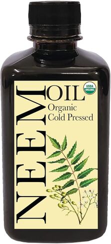 Neem Oil for Skin and Hair: Certified USDA Organic, Extra Virgin, Cold Pressed (4 oz) in Saudi Arabia
