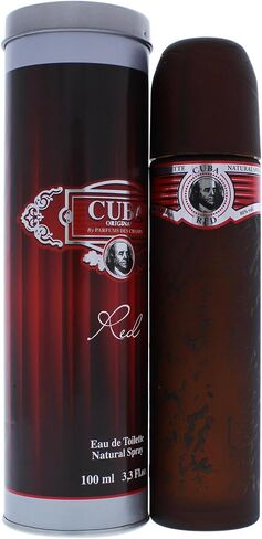 Cuba Magnum Red By Cuba For Men, Eau De Toilette Spray, 4.2-Ounce Bottle,152257 in Saudi Arabia