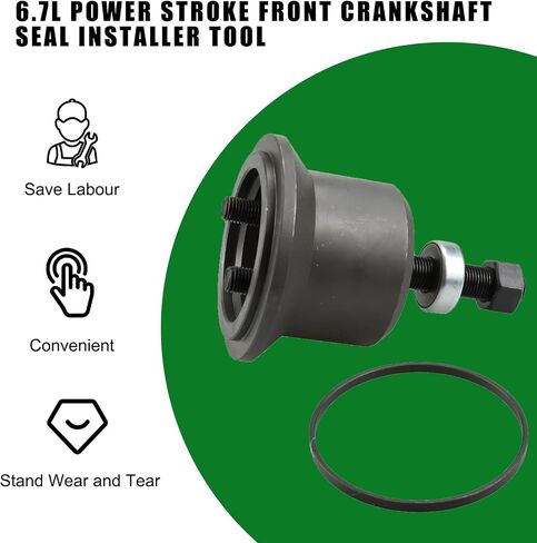 303-1510 Front Crankshaft Seal Remover Tool Fits for 2011-2021 Ford Super Duty F250/F350/F450/F550 6.7L Power Stroke Diesel and 2016-2021 F650/F750 6.7L Replace Alt ST-152 in Saudi Arabia