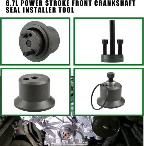 303-1510 Front Crankshaft Seal Remover Tool Fits for 2011-2021 Ford Super Duty F250/F350/F450/F550 6.7L Power Stroke Diesel and 2016-2021 F650/F750 6.7L Replace Alt ST-152 in Saudi Arabia