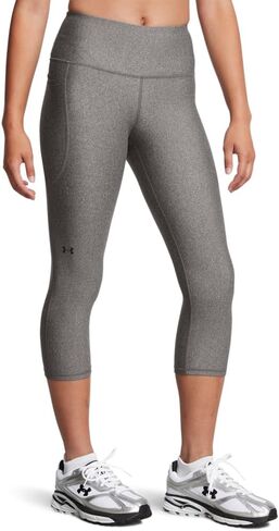 Under Armour Women's HeatGear High Waisted Pocketed Capri in Kuwait