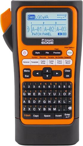 Brother PT-E560BTVP P-Touch Edge Handheld Industrial Label Printer with Bluetooth and Dual auto-Cutter (up to 24mm Labels) in Saudi Arabia