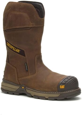 حذاء CAT Footwear الرجالي Excavator Superlite مزود بتركيبة مقاومة للماء عند أصابع القدم in Kuwait